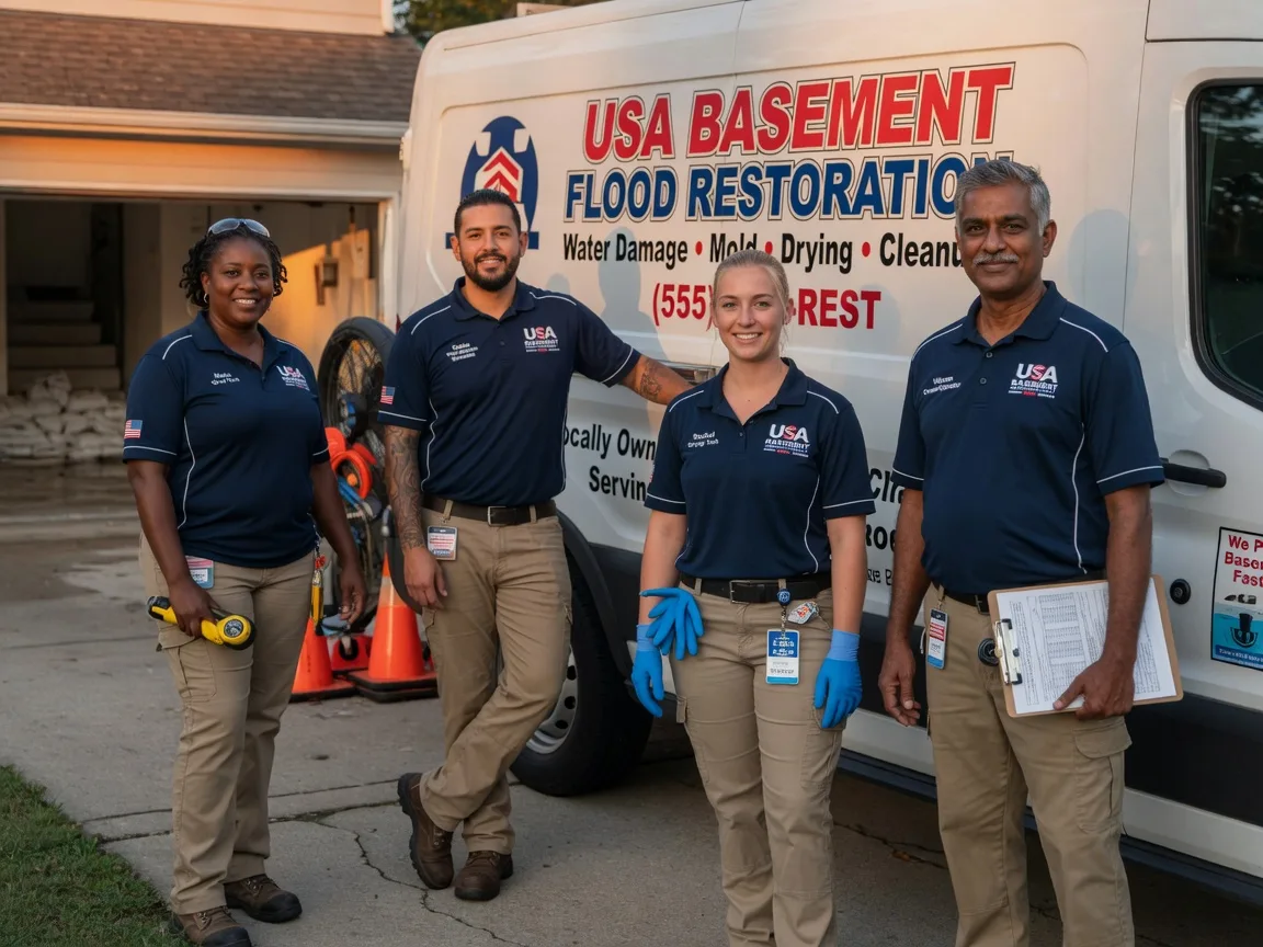 Basement Flood Cleanup company in Cresbard, SD